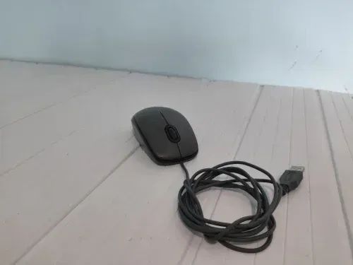 Mouse Logitech USB Preto - Foto 3