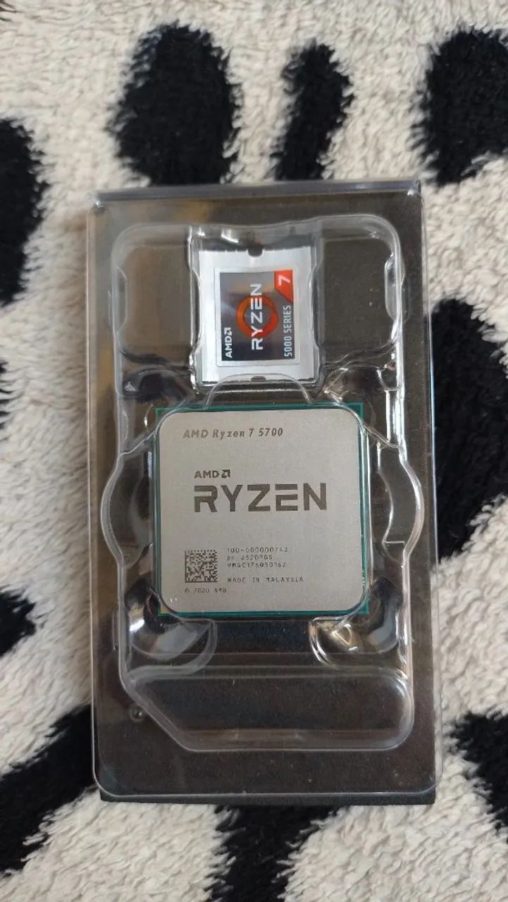 PROCESSADOR RYZEN 7 5700 NUNCA USADO - Foto 2