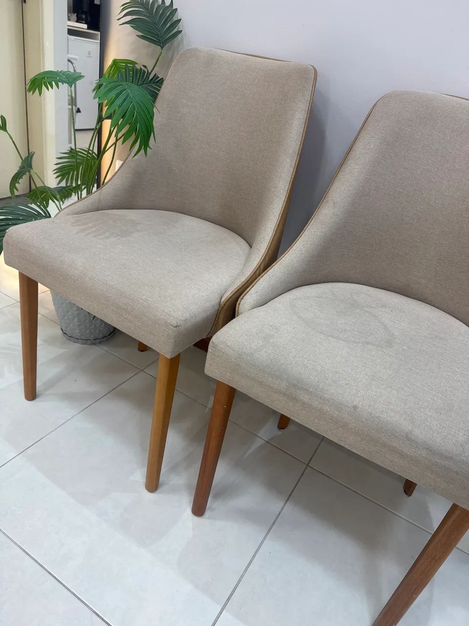 Cadeira jantar sofisticada modedelk esmeralda  - Foto 3