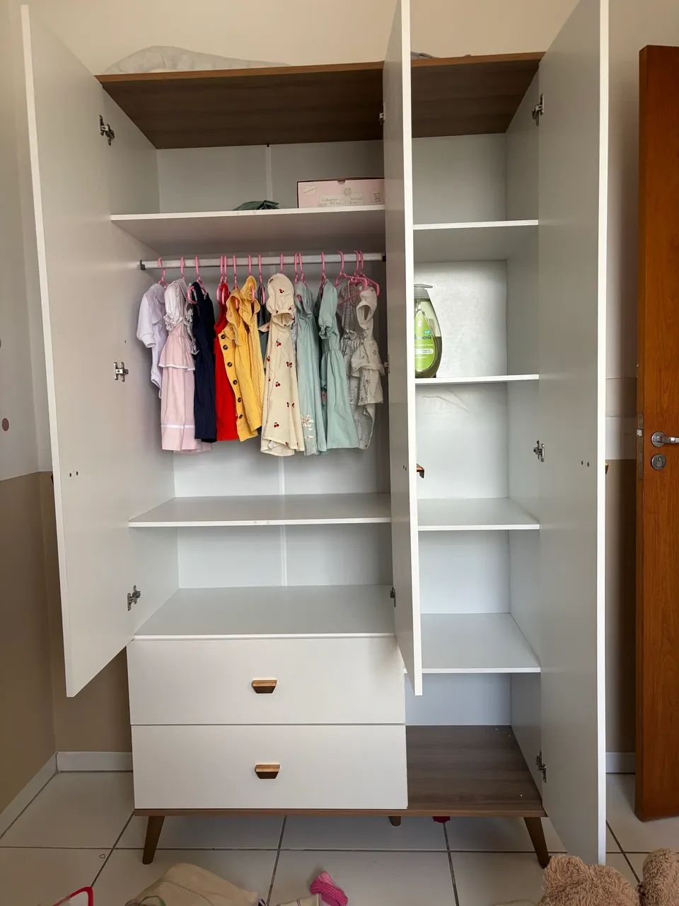 Guarda roupa infantil 