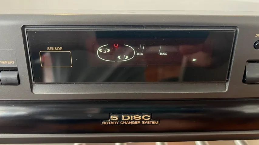 Cd Player 5 Discos Technics SL-PD665 - 100% Revisado - Foto 2