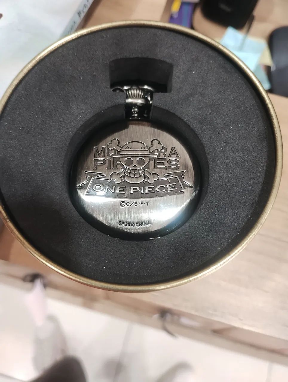 ONE PIECE Relógio de Bolso Chopper 2010 original Japão Importado