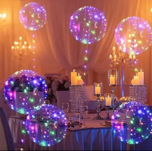 BALÕES COM LED 
