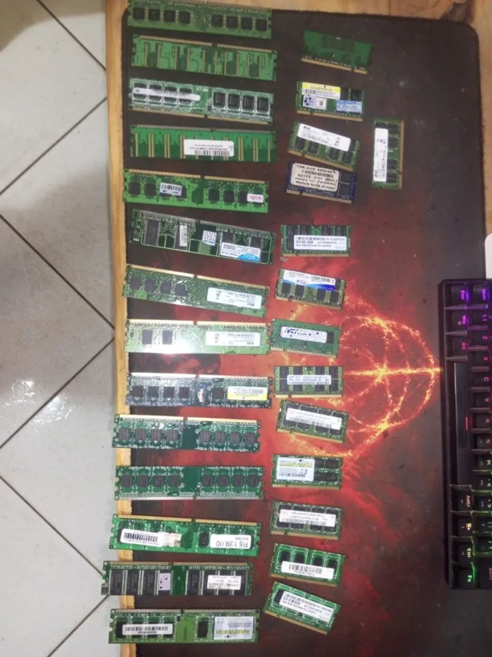 lote 28 pente de memoria ram ddr2