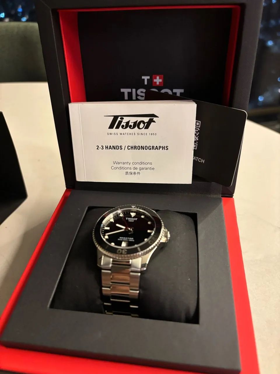 Relógio TISSOT SEASTAR 1000 40MM - Foto 3