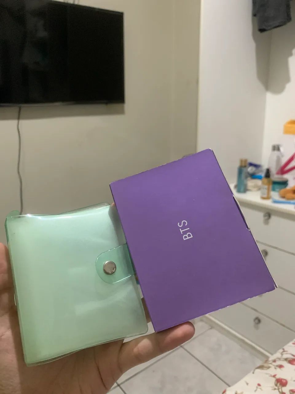 binder + caixinha oficial bts dicon 