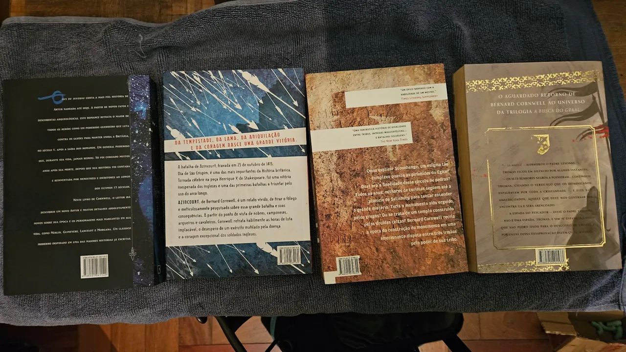 Conjunto 4 livros épicos Bernard Cornwell - Foto 2