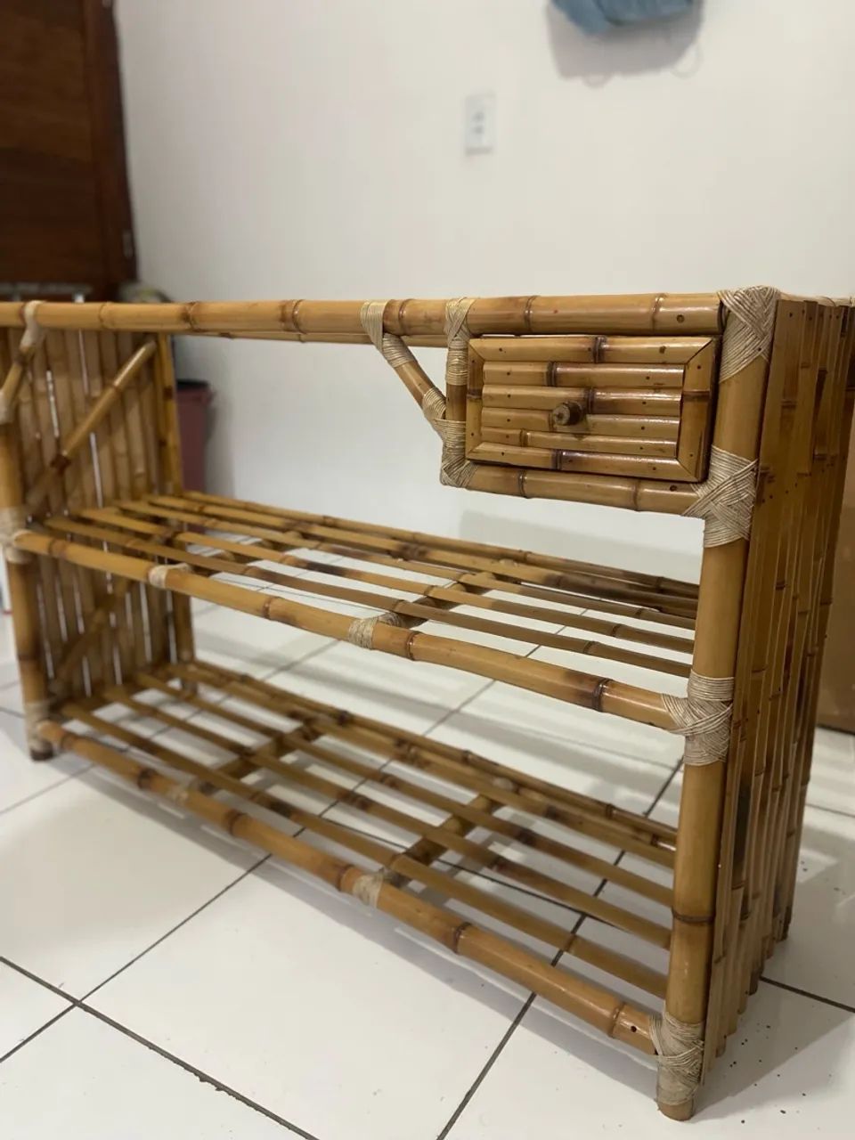 Móvel de Bambu com Gaveta 