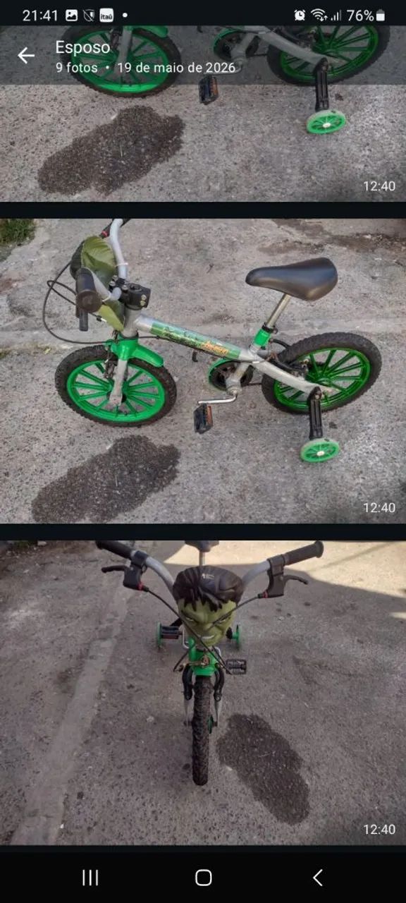 Uma bicicleta 