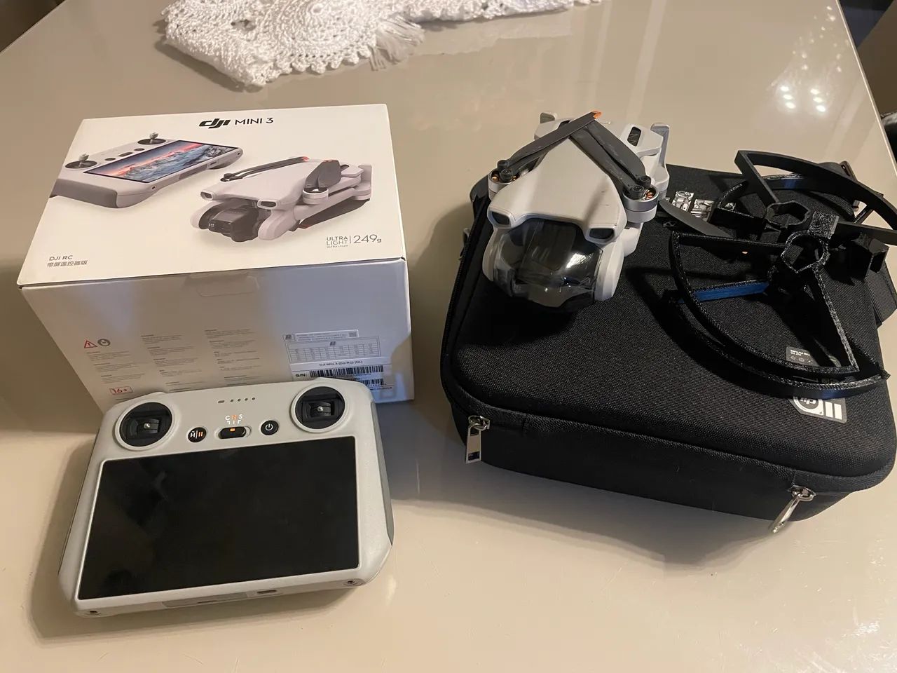 DRONE DJI MINI 3 COM TELA