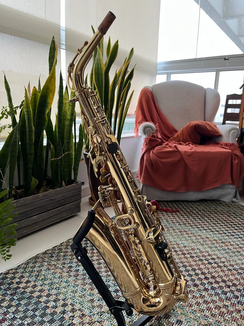 Sax Alto Jupiter Jas567 em ótimo estado - Foto 2