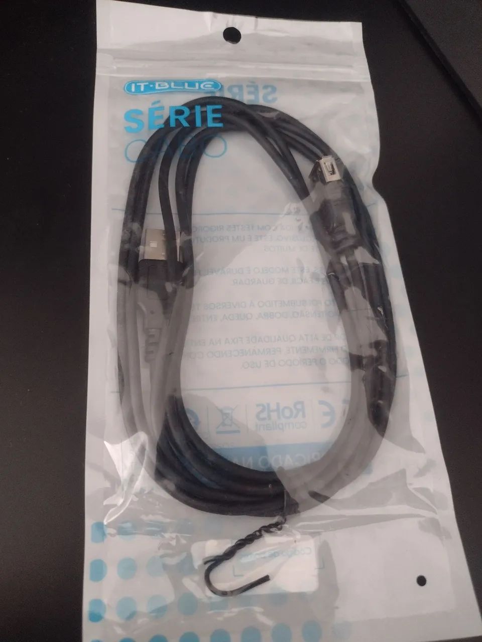 Cabo USB Macho + USB Fêmea 