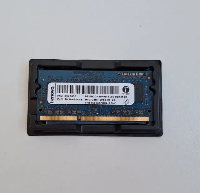 Memória Kingston original para notebook, modelo KVR16LS11/8