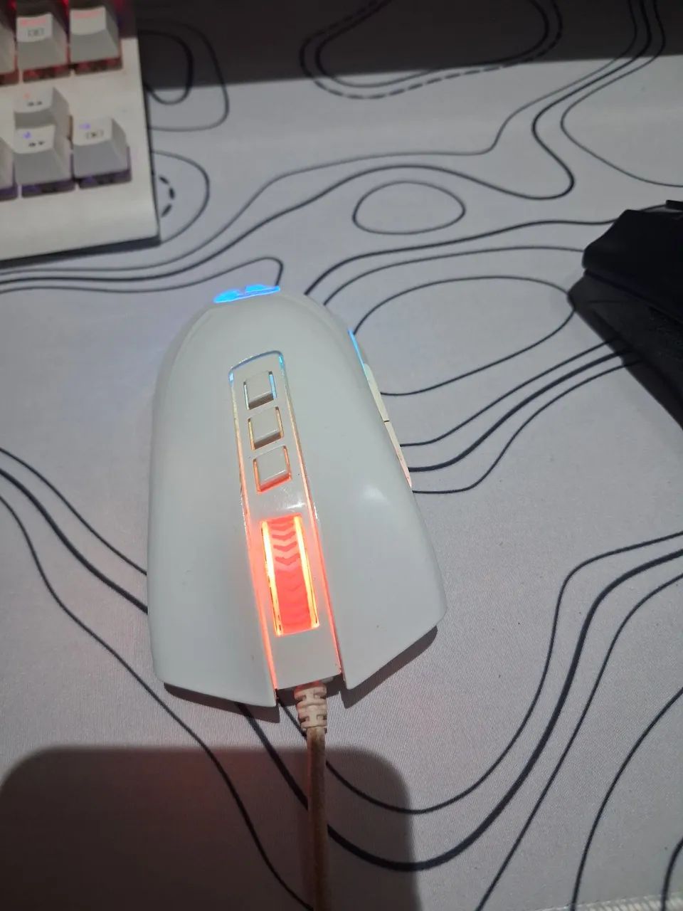 Mouse redragon cobra lunar white