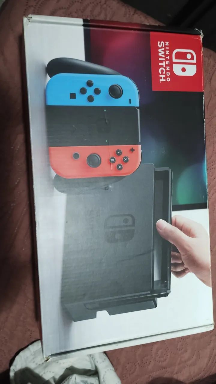 Switch v1 completo na caixa! - Foto 4