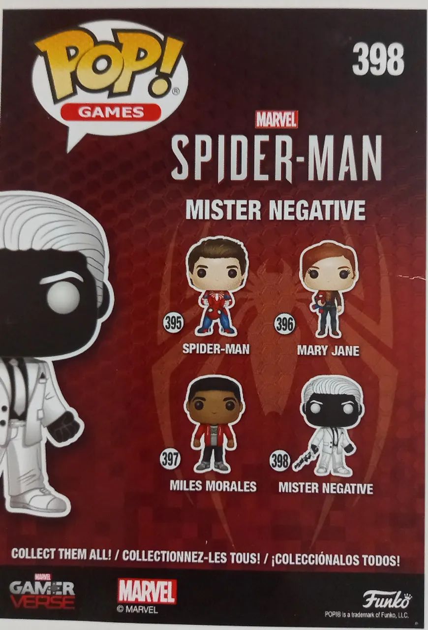 Funko Pop - Marvel - Spider-man Mister Negative #398 - Foto 3