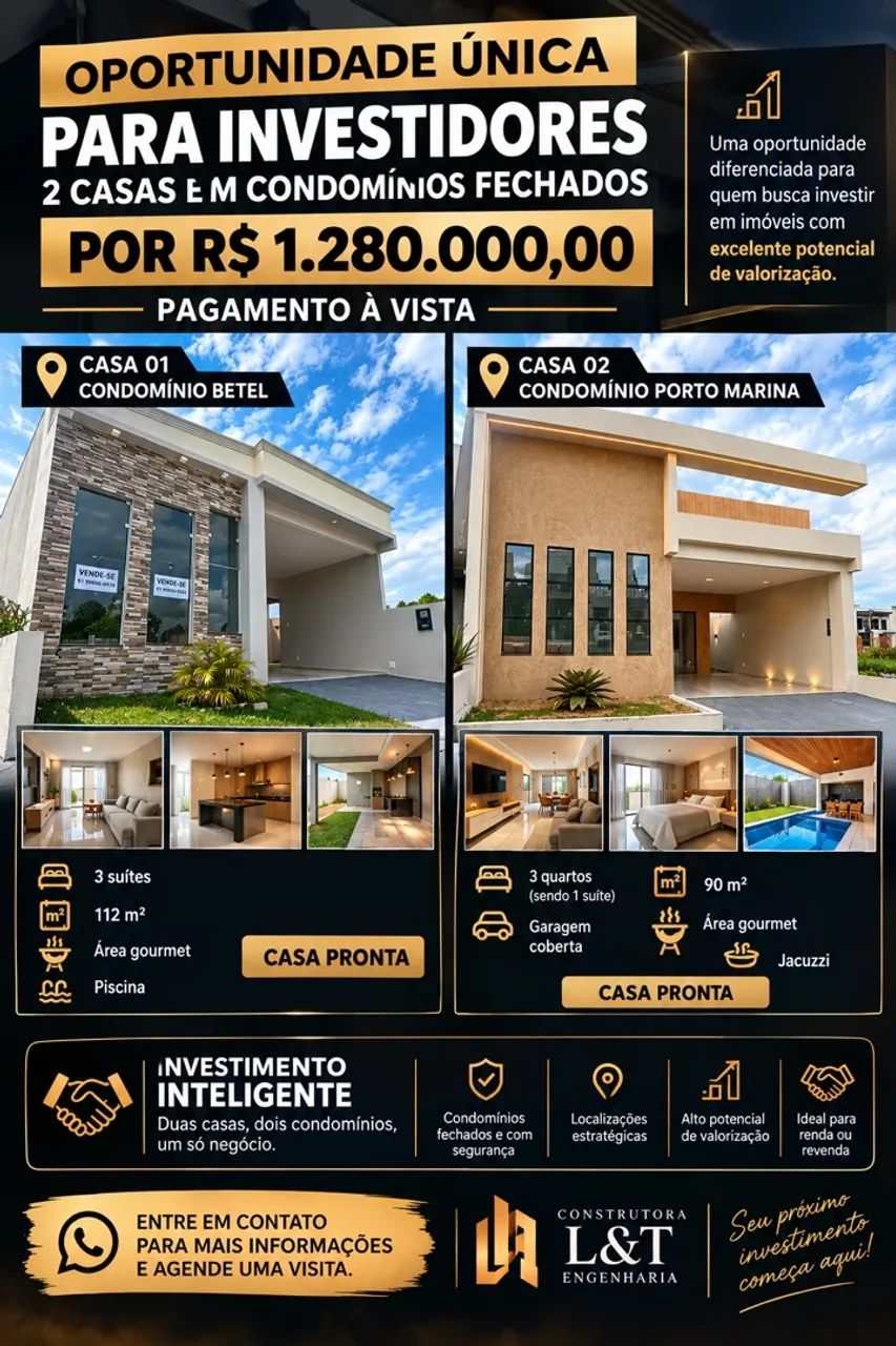Oportunidade de investimento 