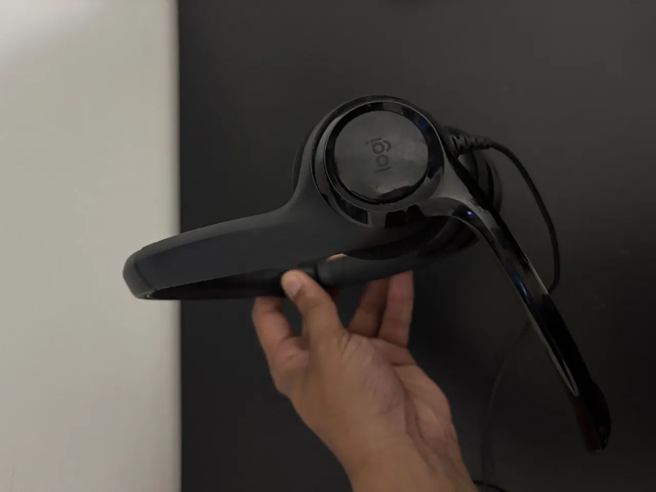 headset com fio usb logitech h390  - Foto 3
