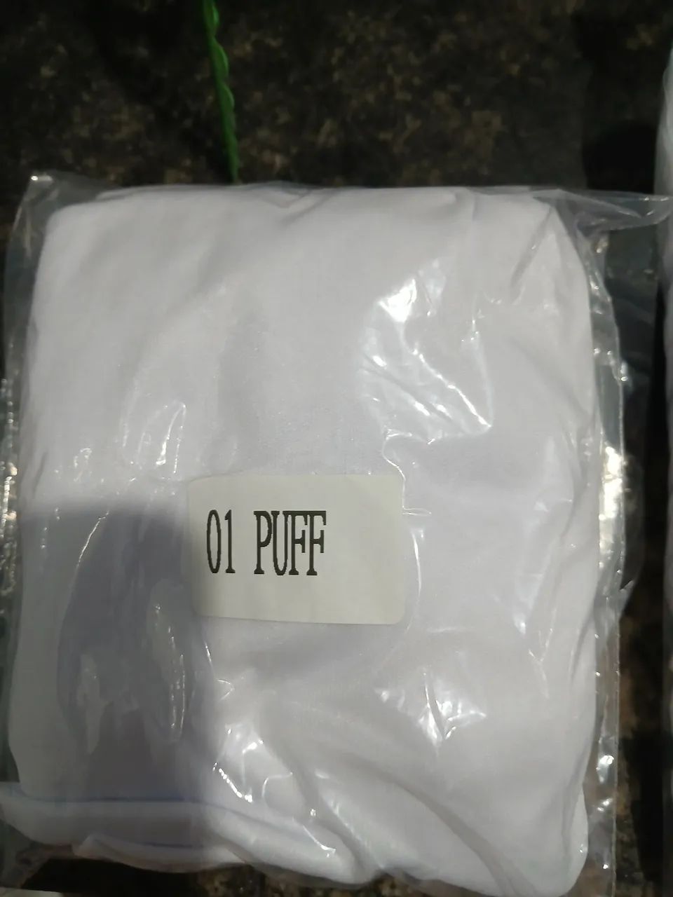 Capa para Puff 40x40 em malha 35,00 - Foto 3