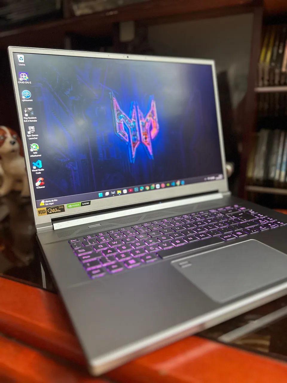 Notebook Gamer ótimo para jogar, trabalhar e estudar  - Foto 2
