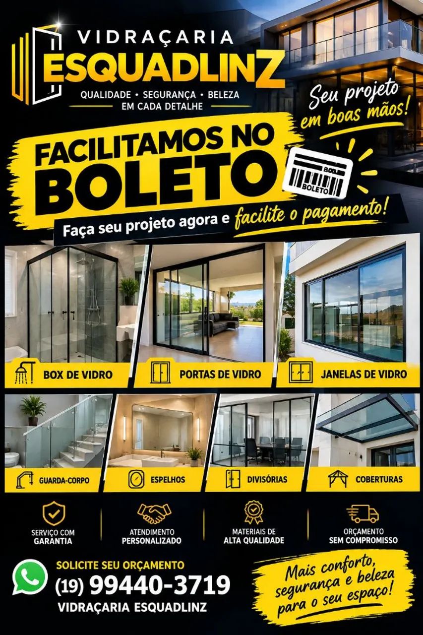Portas e janelas Blindex 