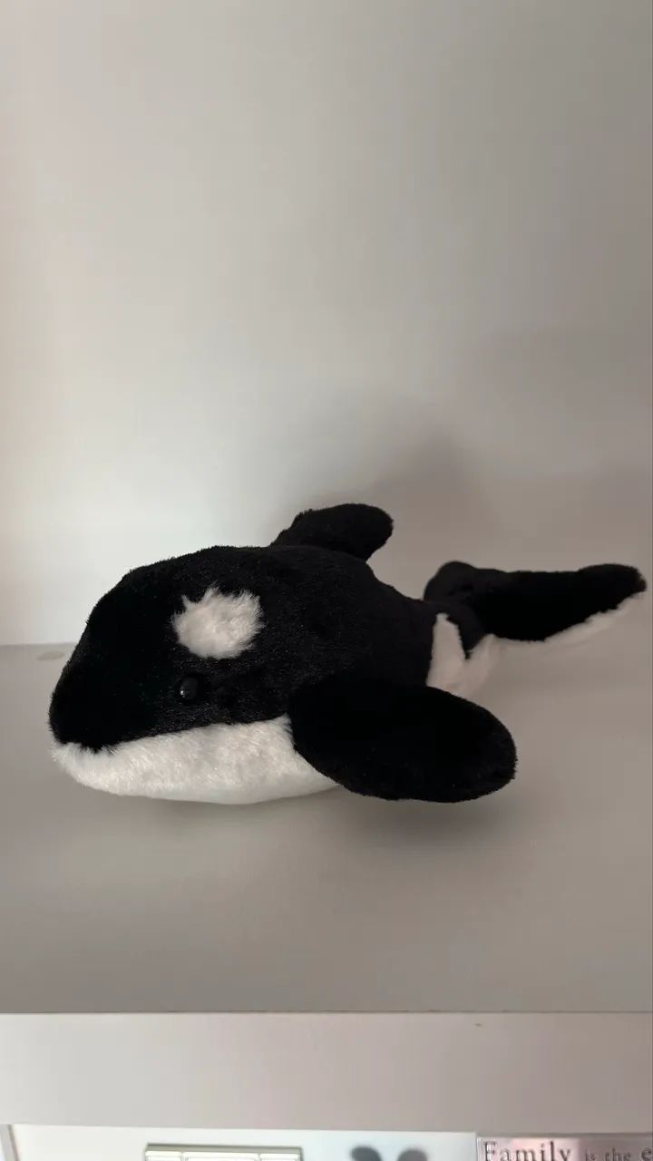 Baleia de pelúcia pequena - Foto 4