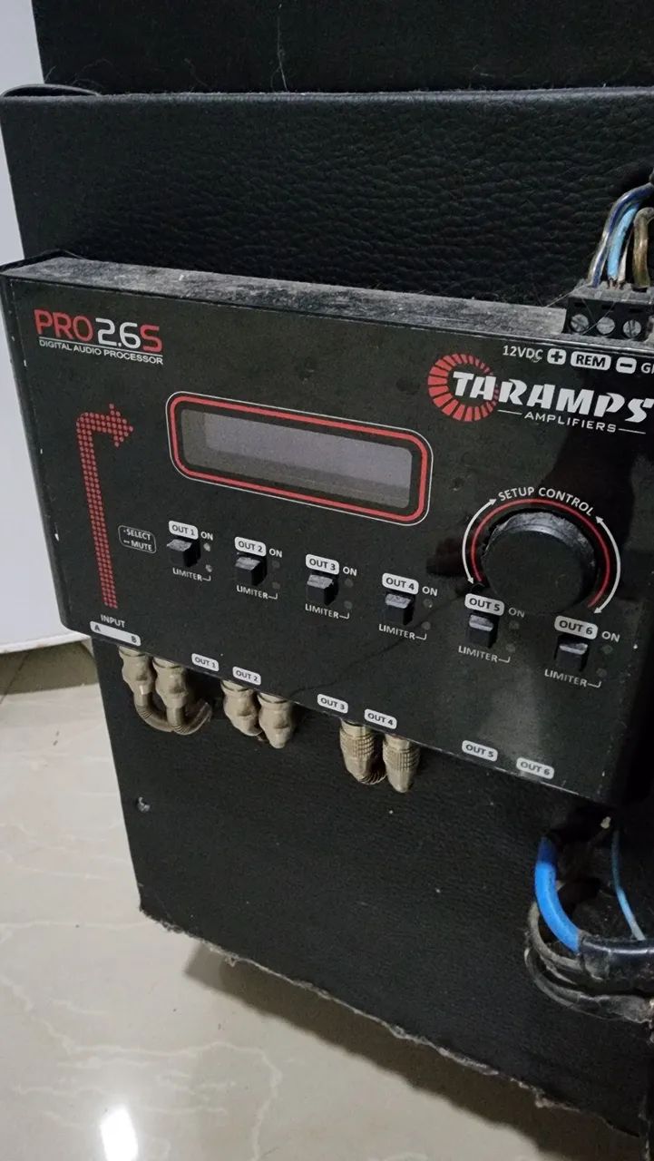 Caixa bob, falante de 12 polegadas, 02 módulos , fonte e processador, rádio pioneer  - Foto 5