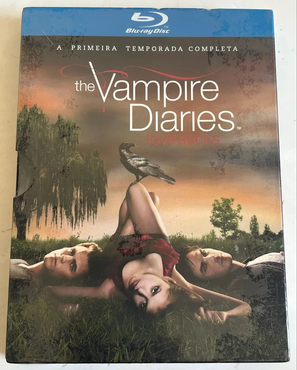 Blu-ray: The Vampire Diaries (O Diário dos Vampiros) - Lacrado - 1ª temporada - 4 discos