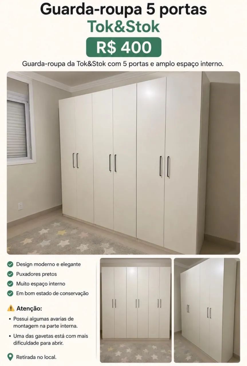 Guarda roupa casal