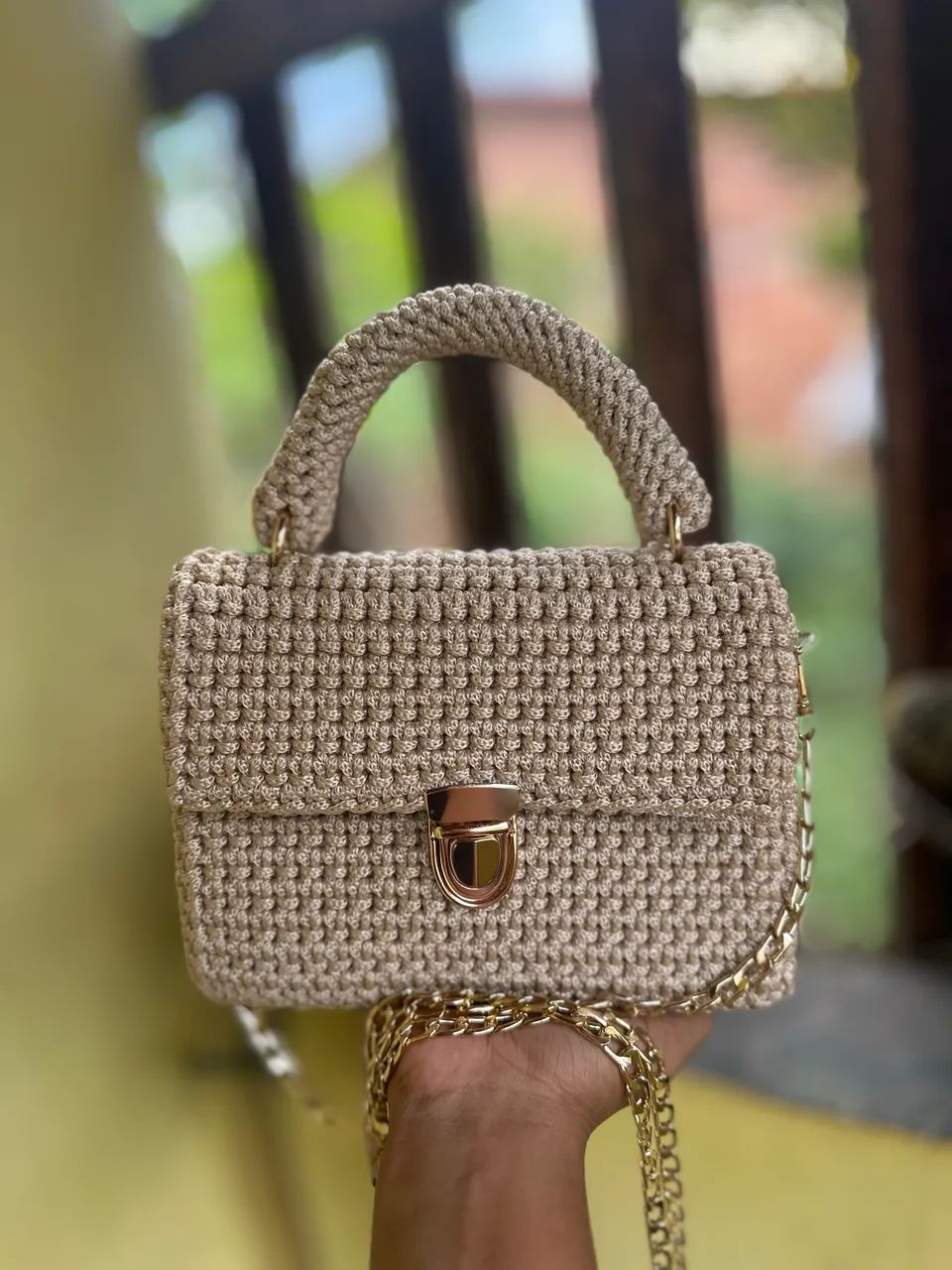 Bolsa fio Náutico CROCHÊ ? ? - Foto 2