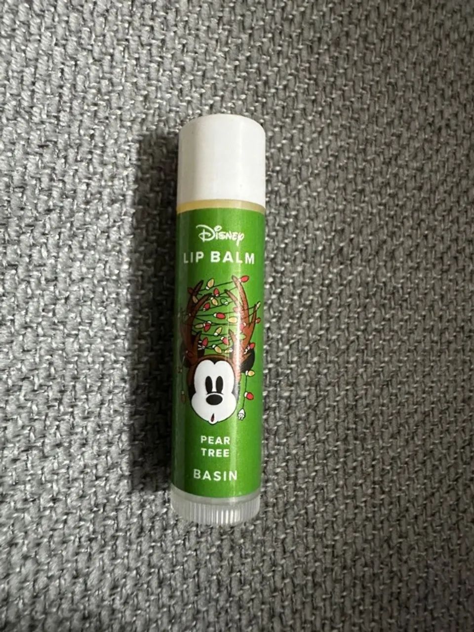 lip balm da basin com disney - mickey edição especial de natal - pera