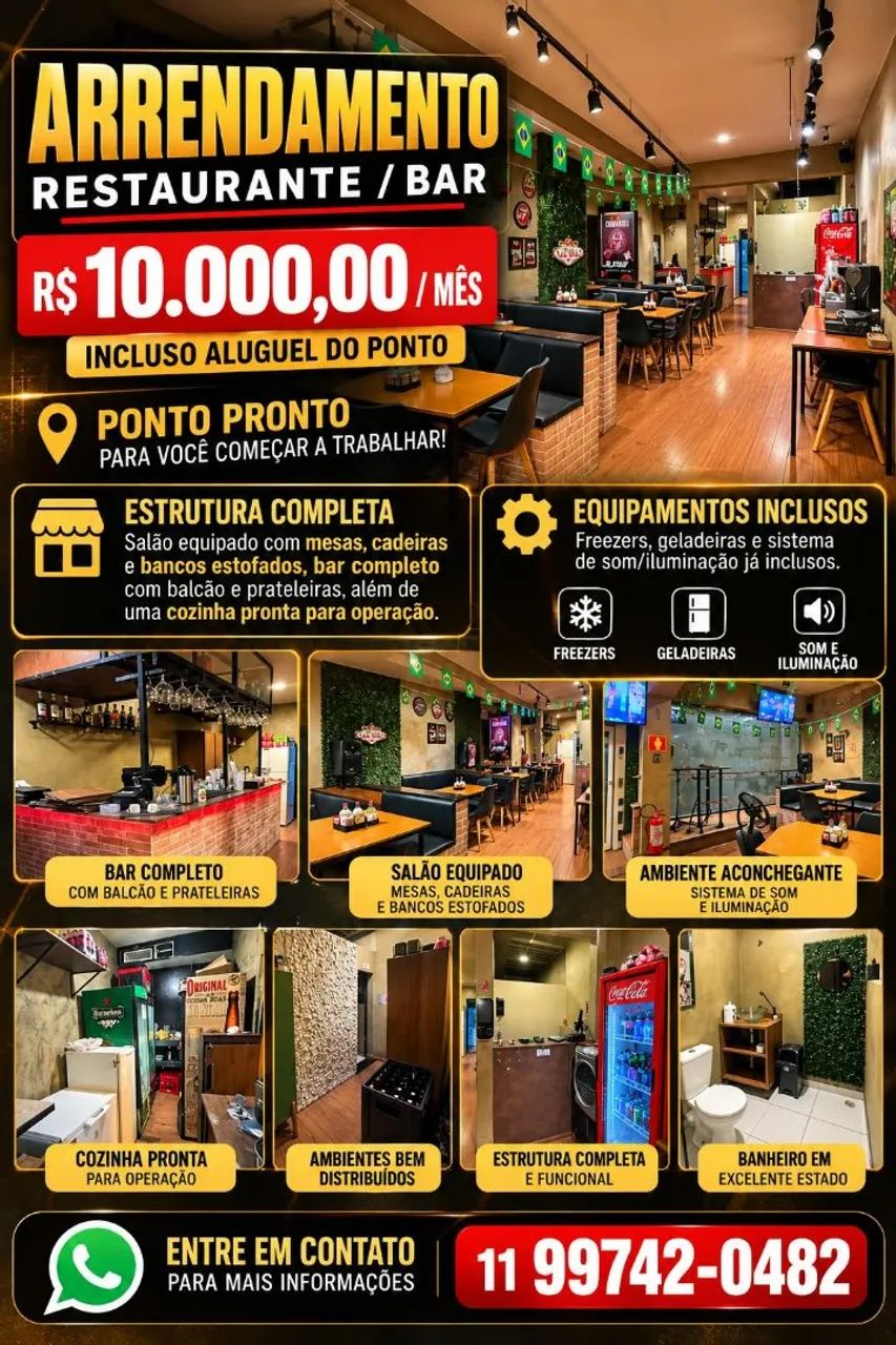 Arrendamento de Lanchonete