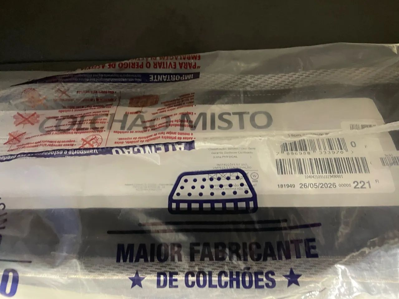 Colchão Ortobom Solteiro Ortoclass - Foto 2