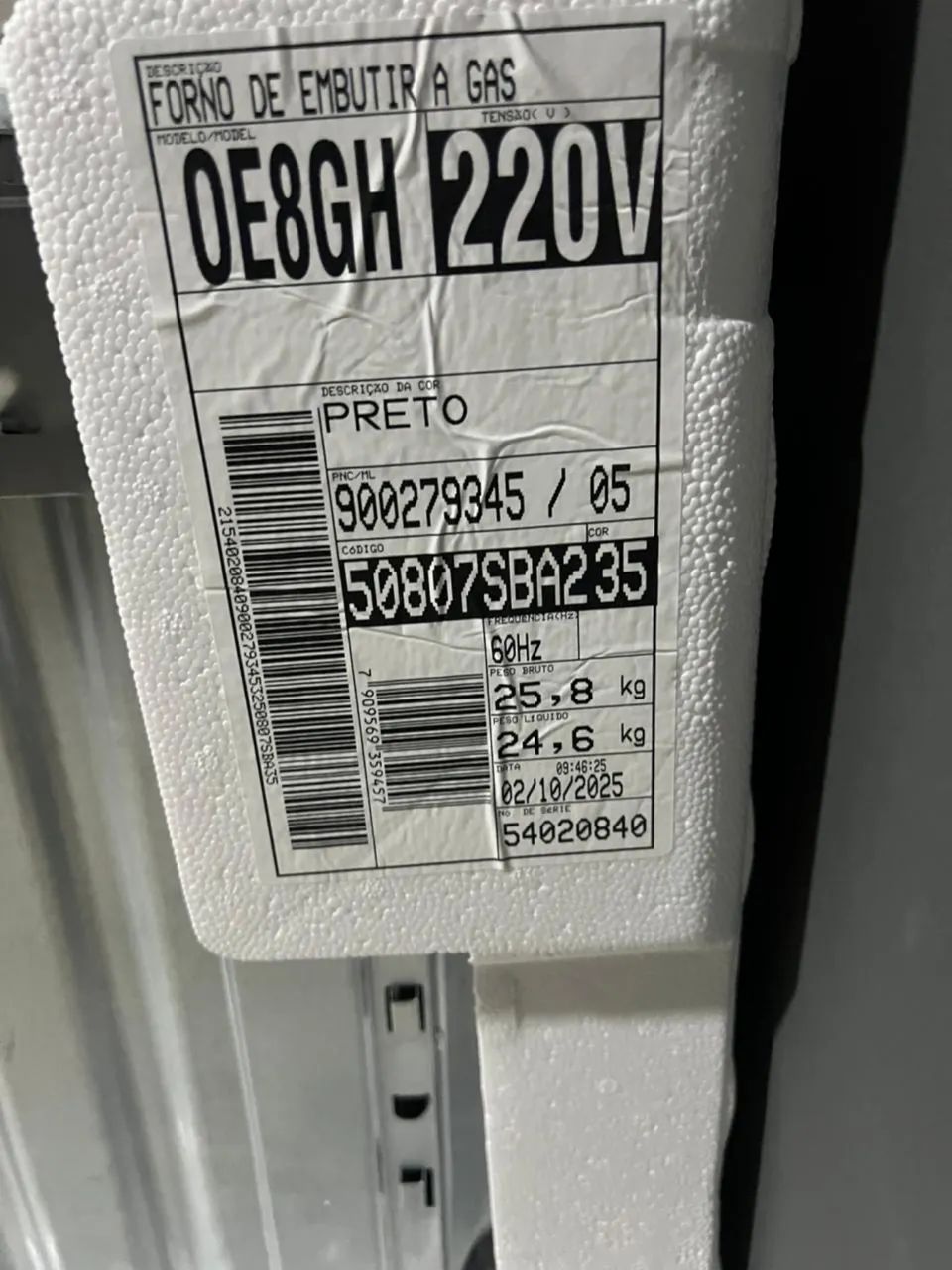 Forno de Embutir Electrolux 80L Efficient PerfectCook360 - Novo, Nunca Usado - Foto 2