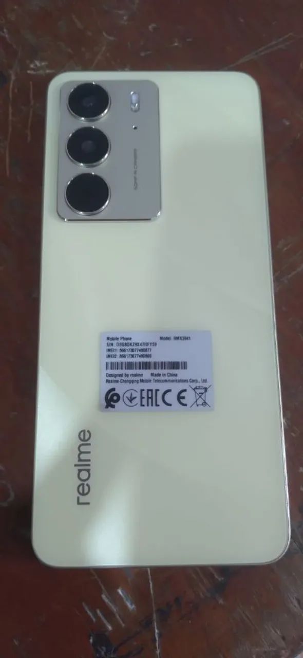 Realme c75 aramelo chama no chat - Foto 3