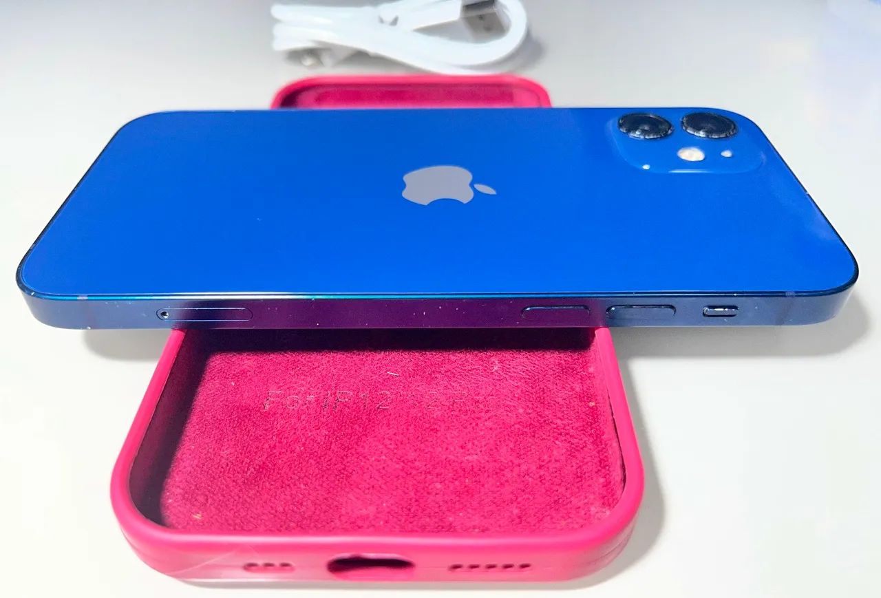 Iphone 12 64GB Azul - Todo Original - Nada Trocado - Entrego e