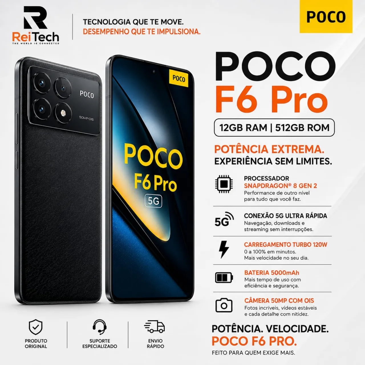 Poco F6 pro 256gb - Celulares e Smartphones - Cidade Industrial