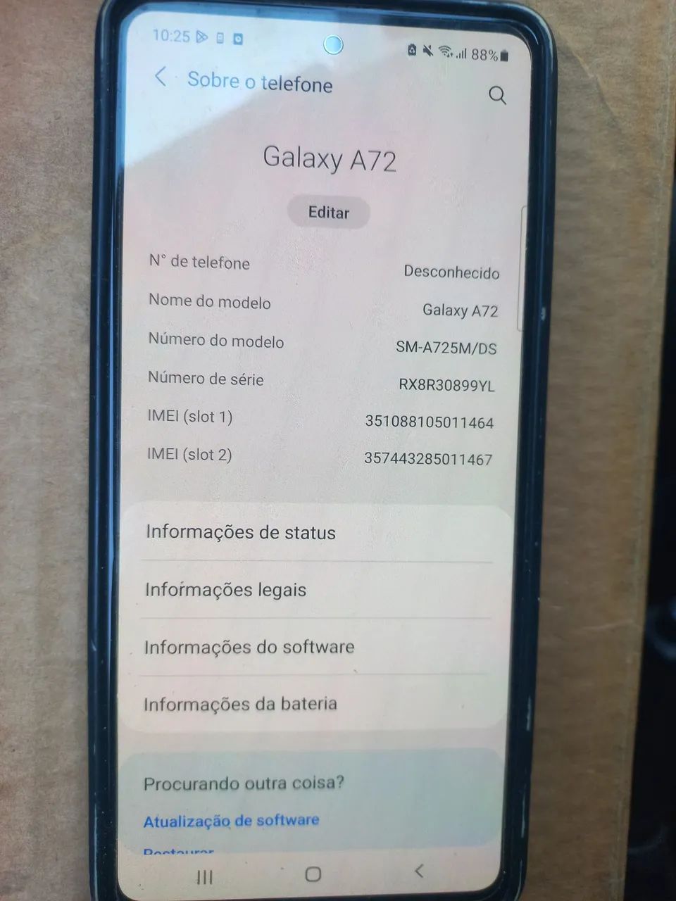 Galaxy A72  - Foto 2