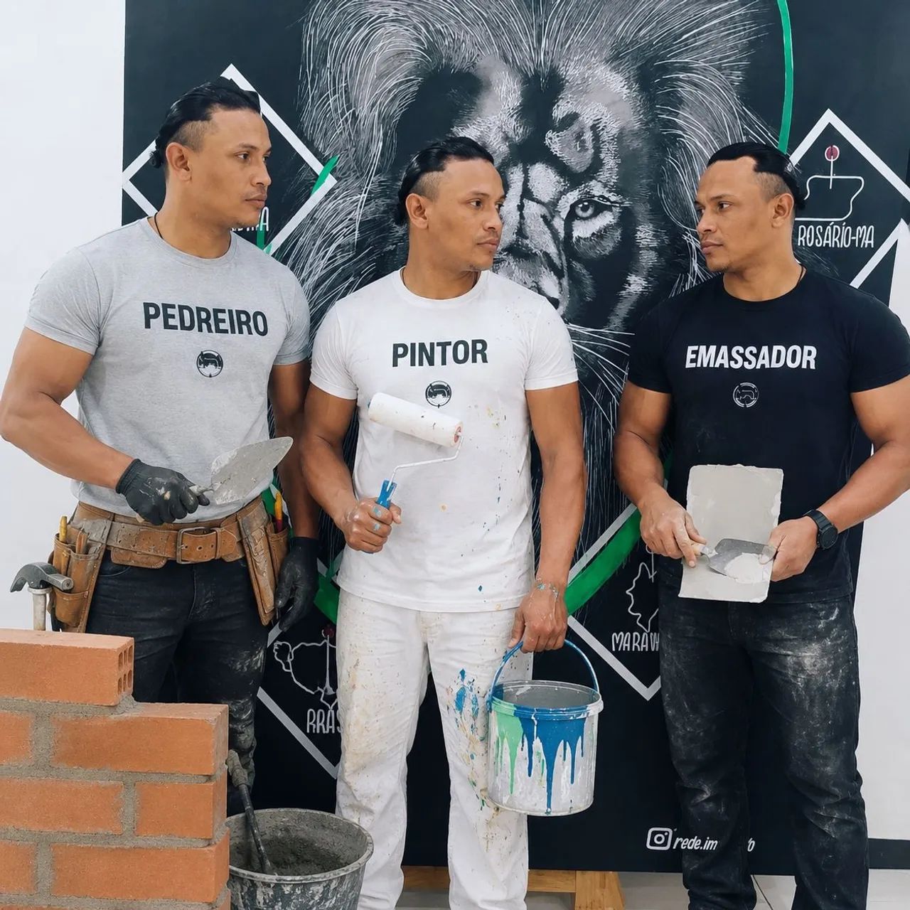 Pedreiro pintor e emassador 