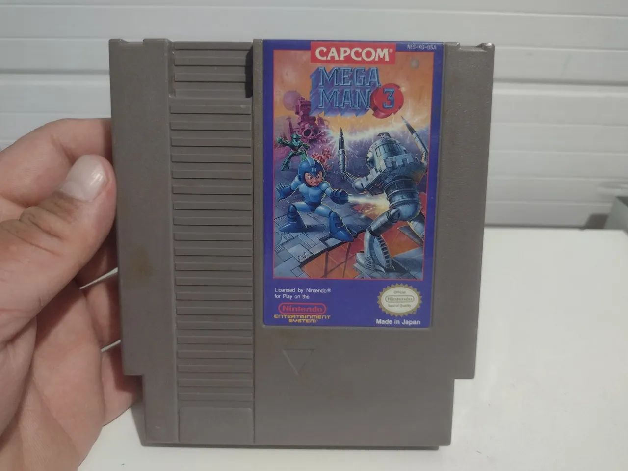 Mega Man 3 Original NES Nintendinho 