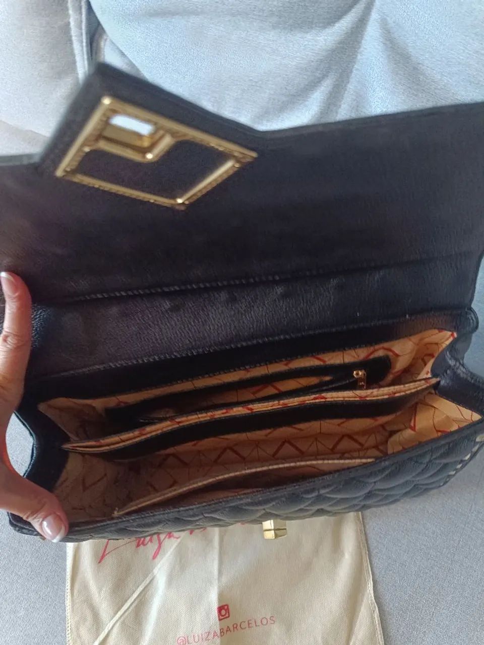 Bolsa grande Luiza Barcelos original  - Foto 4