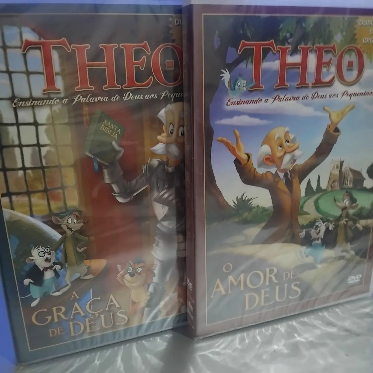 Dvd bíblicos novos Raro"  Theo ( O Amor de Deus e A Graça de Deus) - Foto 3