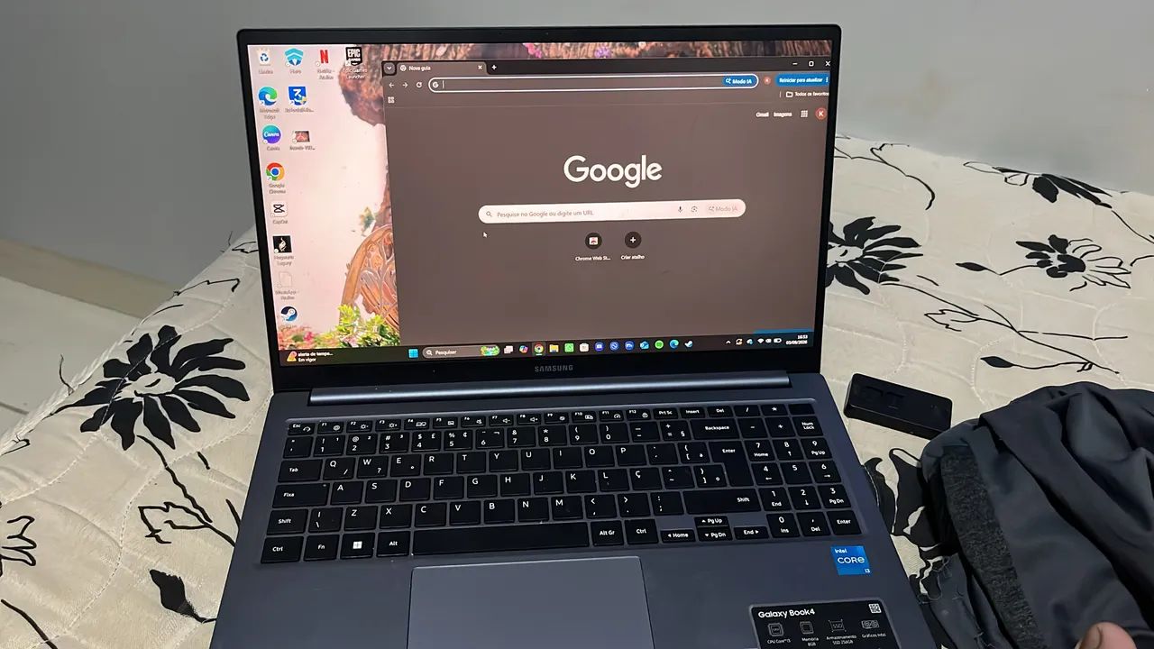  Notebook Samsung Galaxy Book4 em excelente estado de conservação - Foto 5