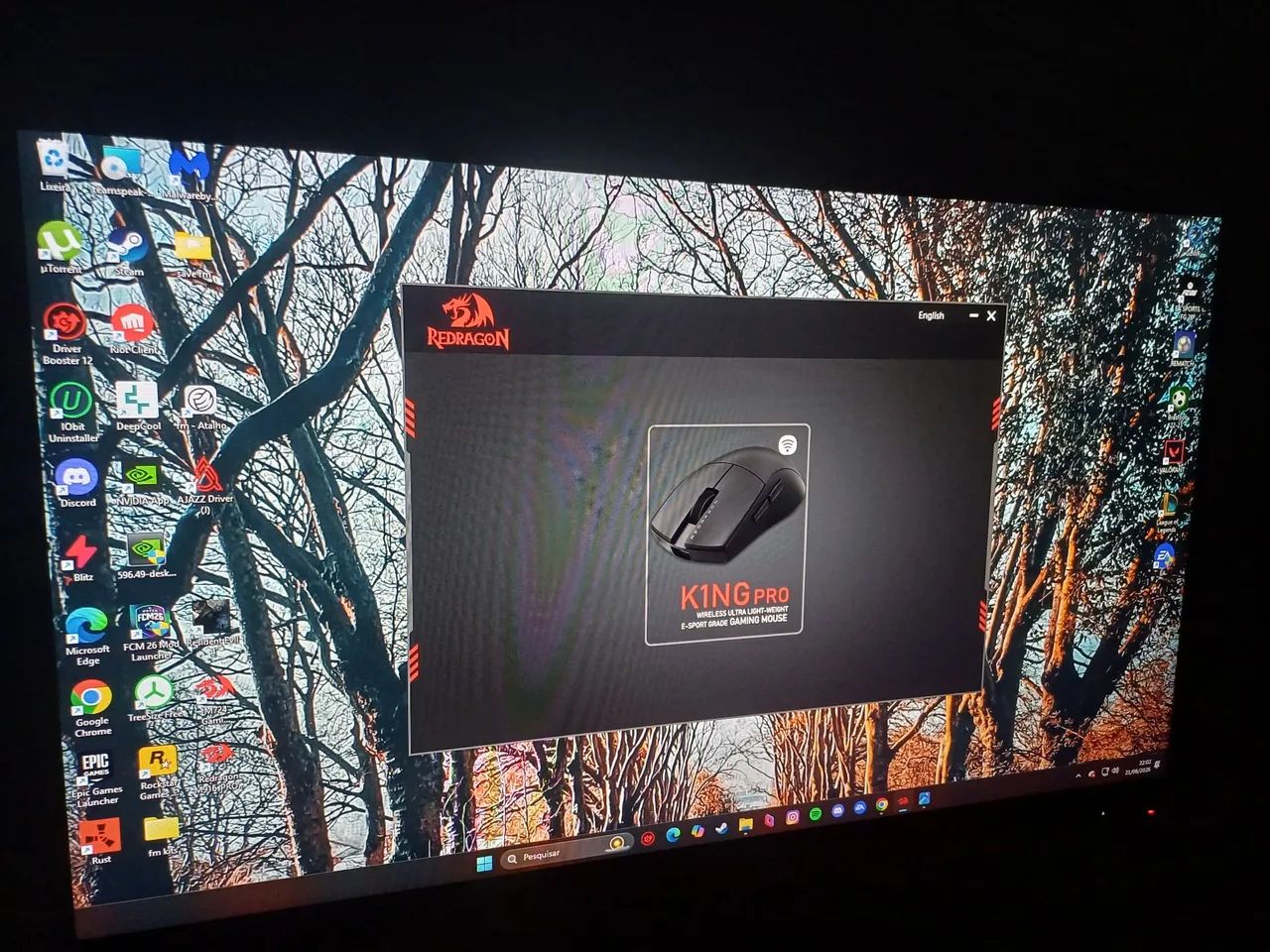 Monitor aoc 100 hz 24 "