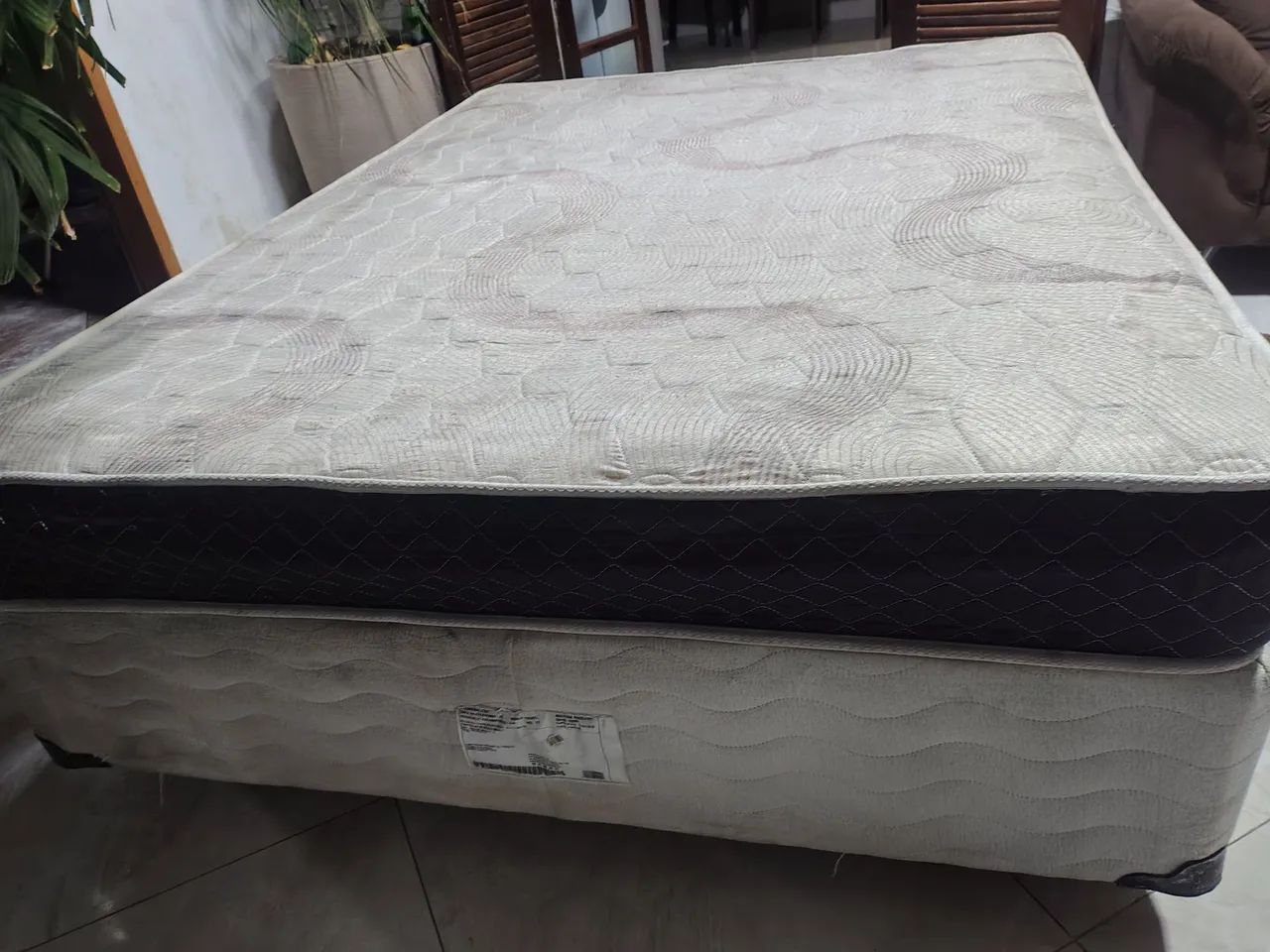 cama box de casal com colchão  - Foto 5