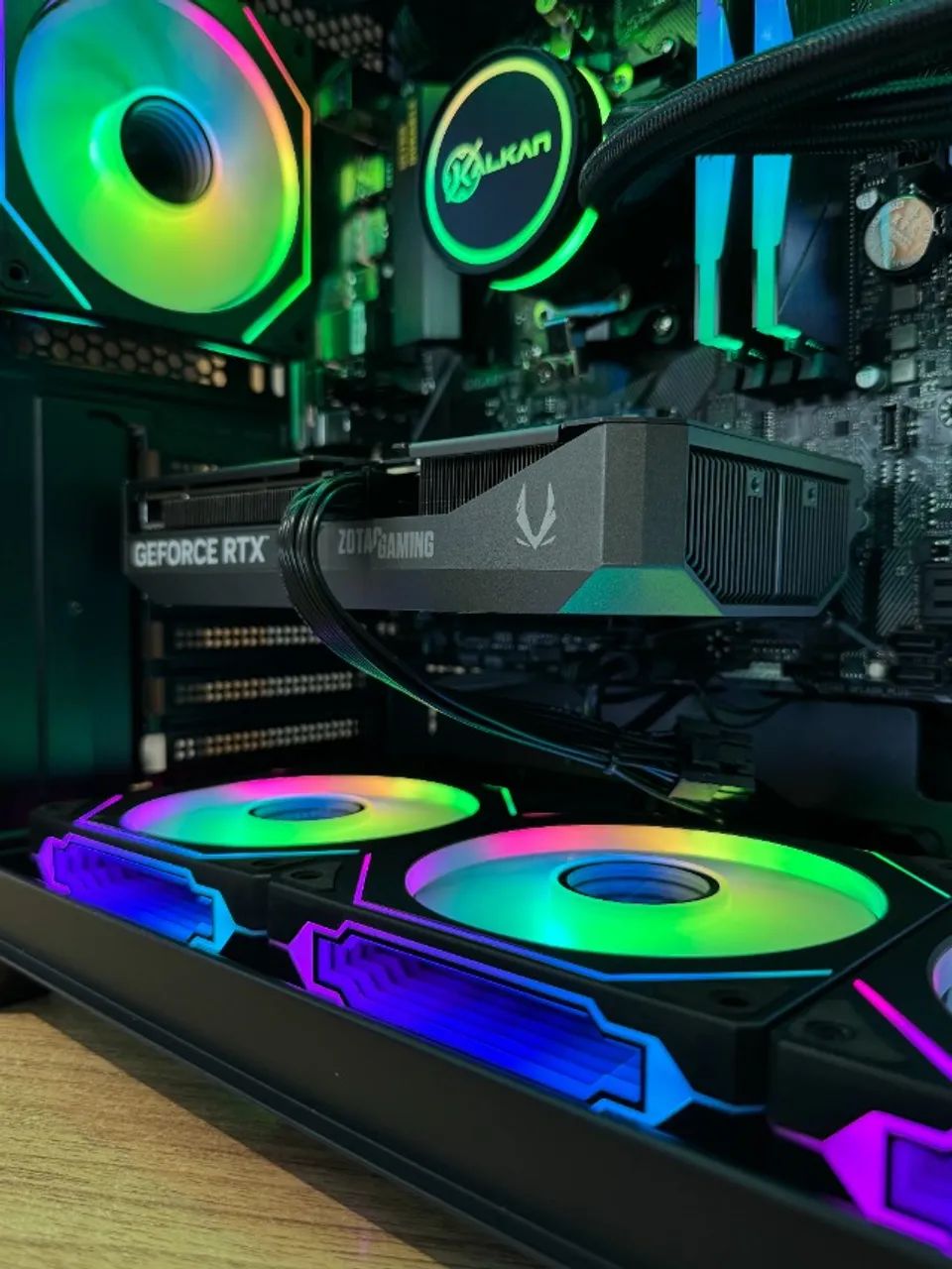 PC por R$ 9.999 à vista! - AMD Ryzen 7 5700x + RTX 5060TI 8GB - Olx Pay - Foto 3