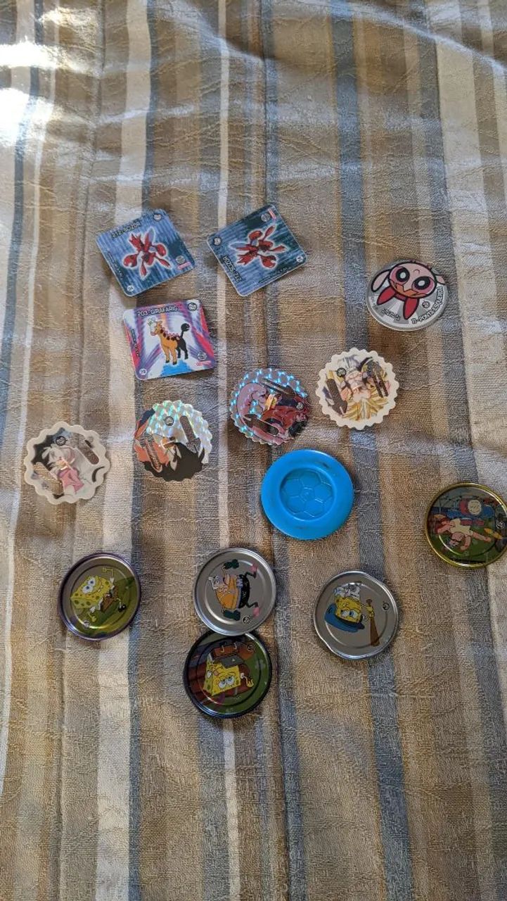 Lote de tazos diversos - pokemon