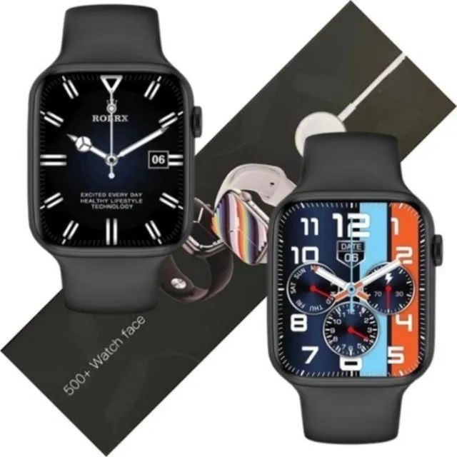 Smartwatch W28 Pro Série 8 45mm OriginaBluetooth Com Chamada e Monitor de Saúde ATUALIZADO