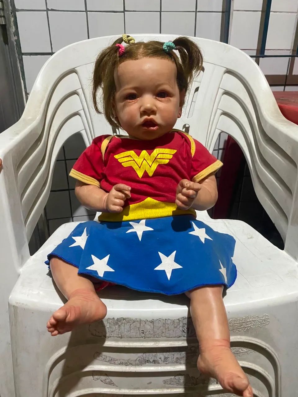 Bebê Reborn linda e bem cuidada