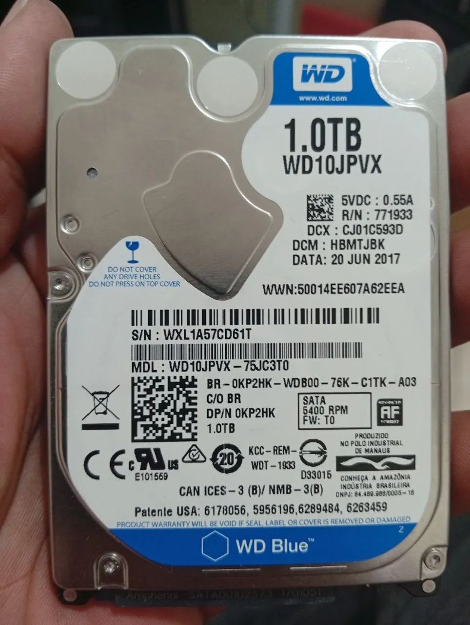HD 1TB wester digital 